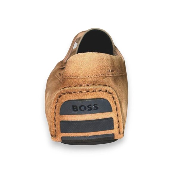 BOSS Driver Mocc Men's Loafers Beige Genuine Leather US 6.5 | EU 39.5 MSRP $299 - Picture 3 of 5